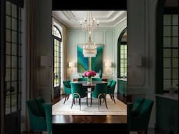 Stunning and beautiful dining area with furniture.. 😍 #infinityarchstudio #interiordesign #interior