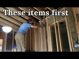 Final Steps Before Insulation // 1930s farmhouse renovation