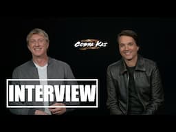 COBRA KAI Interview - Ralph Macchio and William Zabka on Season 6 Part 2