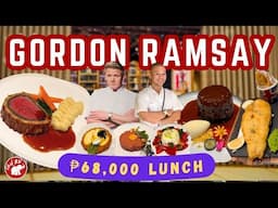 ₱68,000 LUNCH AT GORDON RAMSAY, WORTH IT BA? | Team Chef RV