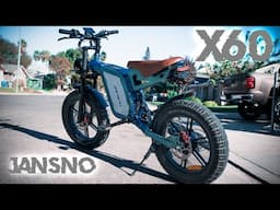 Jansno X60 Electric Bike - Work Trip + Night Ride