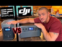 DJI Portable Power Station VS EcoFlow Delta 2 | Portable Power Station Comparison DJI Power 1000