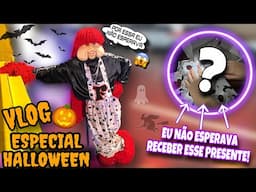 VLOG • ESPECIAL DE HALLOWEEN NA CARRETA MEGA TREM🎃 GANHEI UMA FANTASIA NOVA😱