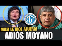 💥MILEI HIZO QUE PABLO MOYANO RENUNCIE A LA CGT💥"PARA LA MANO" NO SEA COSA QUE TE VOLVAMOS A VOTAR