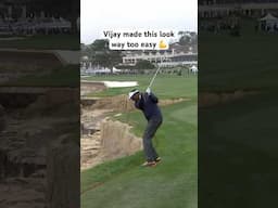 Vijay Singh goes LEFTY?!