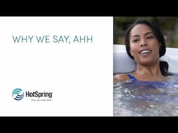 Why You Say "Ahh" in a Hot Tub