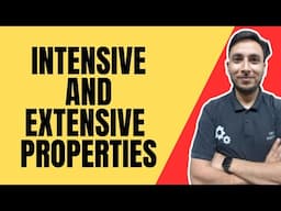 Intensive and extensive Properties in Hindi