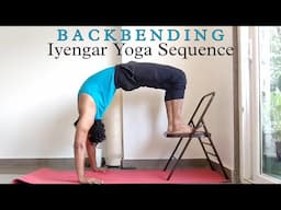 30 Minutes Backbend Iyengar Yoga Sequence (Intermediate)