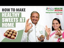 How to make healthy sweets at home | Join healthy recipe workshop #healthysweets #sugarfreesweet