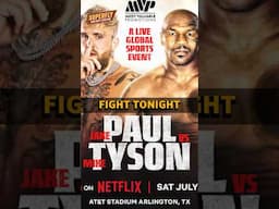 TYSON vs. PAUL🥊😤🤣🔥 #superfly #comedy #shorts #miketyson #netflix