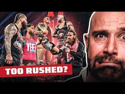 THE BLOODLINE REUNION IS BEING RUSHED! (Wrestling Hot Takes)