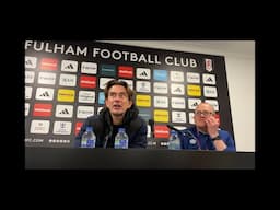 Thomas Frank reacts to 'brutal' Brentford defeat at Fulham