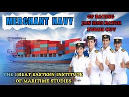 THE GREAT EASTERN || GP RATING FORMS OUT || MERCHANT NAVY FORMS ||