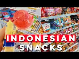 First Time Trying INDONESIAN SNACKS 🍬🧃 #shorts