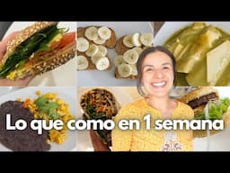 NUEVO* Lo que como en una semana 💞🙈 vegano sabrosón