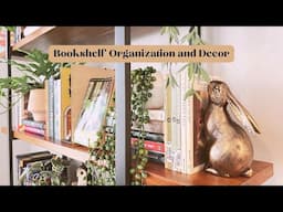 🐇BOOK SHELF DECOR & ORGANIZATION--Forest themed 🦊