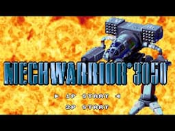 MechWarrior 3050 (SNES) Playthrough longplay video game