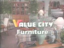 1996 Value City Furniture Overstock Inventory Sacrifice Sale Commercial