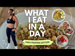 What I Eat In A Day For Over 100g Protein | High-Protein Vegan Meals