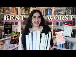 the best and worst books i've read so far in 2024 (mid year book freak out) 📚