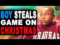 Boy Steals Game On Christmas, He Instantly Regrets It.