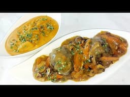 How to make sweet potatoes puree with beef vegetables coconut sauce #cooking #viralvideo #follow