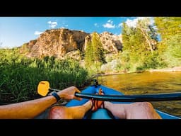 Inflatable Kayak vs. the Flaming Gorge