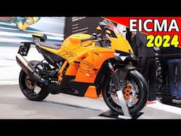 Eicma 2024 Milano - NEW 2025 KTM RC 990 R - 128Hp/10.500rpm - Walkaround & Details