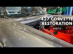 $20,000 1966 Corvette 427 Restoration Part II Classic Car Hot Rod Restoration Shop