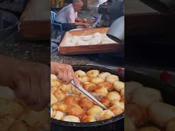 Amazing Street Food！Crispy Pan-fried Buns/人間煙火味！大灣水煎包 #short #food #streetfood #friedbuns