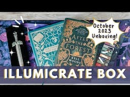 October 2023 Illumicrate Unboxing // Stunning Book, a Gorgeous Journal, and Fun Swag!