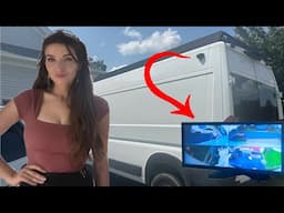 Installing CCTV Security Cameras on my Camper Van - FULL Tutorial