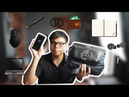 What's In My Tumi Bag? EDC Essentials for a Productivity YouTuber | Philippines