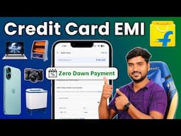 Flipkart Credit Card No Cost EMI Shopping | Flipkart Credit Card EMI Par Order Kaise Kare