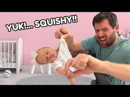 SILICONE BABY MIMI - CAN DAD CHANGE HER?