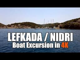 Lefkada, Greece | NIDRI BOAT TRIP - Meganisi, Skorpios, Secret Cave + Beaches