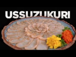 USSUZUKURI DE DOURADO: o carpaccio japonês | com Chef Henrique Oliveira | Como fazer Sushi