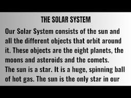 Learn English with Stories | English Stories | Stories in English | The Solar System