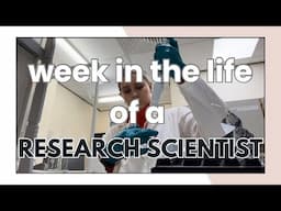 NEW YEAR, NEW GOALS | week in the life of research scientist vlog #1