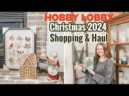 2024 CHRISTMAS | Hobby Lobby Shop With Me & Haul