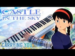 Carrying You (Castle in the Sky 天空の城ラピュタ) ~ Piano arr. by Mino Kabasawa [2024 ver.]