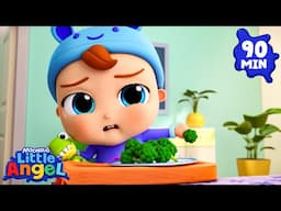 Eat your Vegetables 🥦 Fun Sing Along Songs by @LittleAngel Playtime