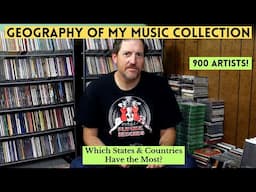 Geography of My Music Collection. What States & Countries Have the Most Artists?