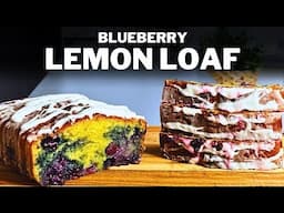 LEMON BLUEBERRY LOAF CAKE » Easy Bread Recipe for Delicious Dessert or Breakfast