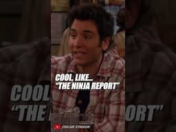 HIMYM - marshall talks about the ninja report #shorts #himym