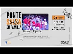 Ponte Salsa en Familia desde el Claustro Comfama - 20 de octubre de 2024