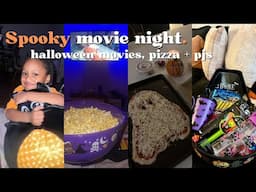 SPOOKY MOVIE NIGHT FT. MY MINI 🎃💜| VLOGTOBER 2024| MARTIONA WALKER