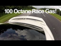 Nissan GT-R on Race Gas (Shell URT100 Octane)