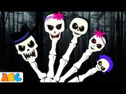 🔴Skeleton Finger Family💀 | SCARY SKELETONS DANCING | Spooky Songs for kids