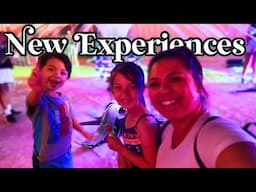 Taking The Kids To Transfix Las Vegas | Life With A Divorced Mom